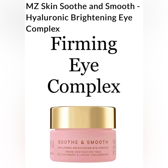 MZ Skin Soothe & Smooth-Hyaluronic Brightening Eye Complex, Firming Tri-Peptide - Picture 2 of 11